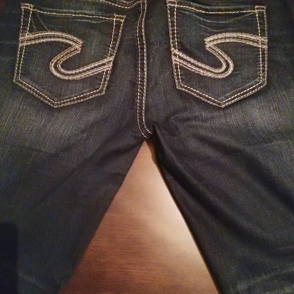 Silver jeans
